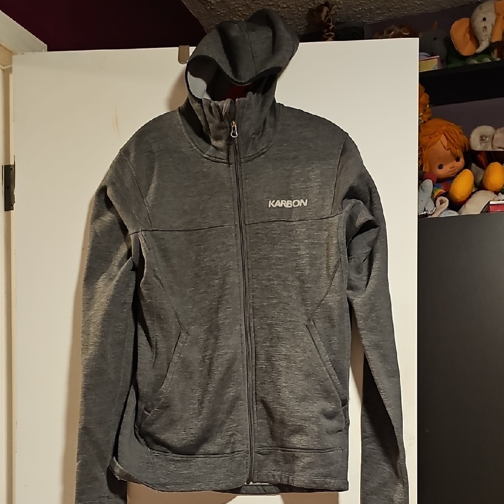 Karbon Gray Full-Zip Jacket